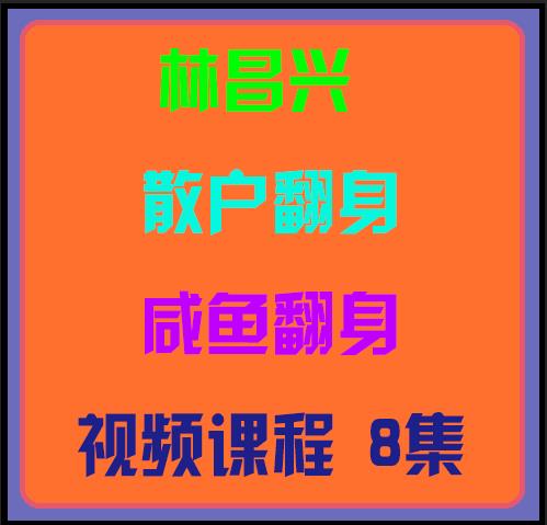 仟和亿爱股轩林昌兴 散户翻身 咸鱼翻身 视频课程 8集-商品期货交易课程