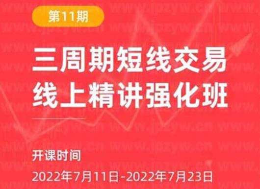 陈凯 2022年 诸葛就是不亮 三周期短线强化班11期 视频课程-期货交易课程