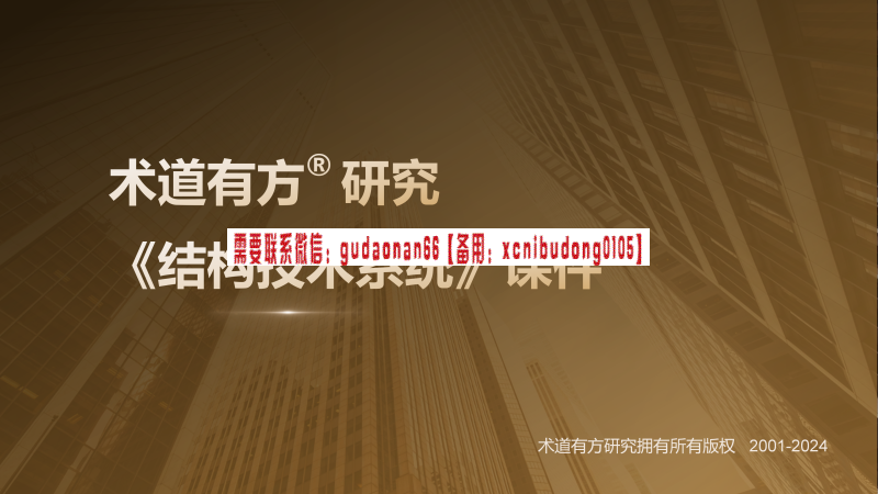 术道有方《术道有方研究结构技术系统》2024版视频课程-期货后续培训课程答案