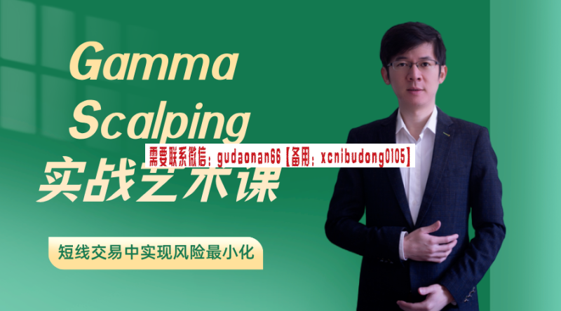 陈竑廷 Gamma Scalping 实战艺术课-股指期货基础知识课程