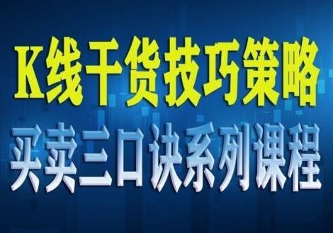 陈子路 K线干货技巧策略买卖三口诀系列课程 共23节-股指期货培训课程
